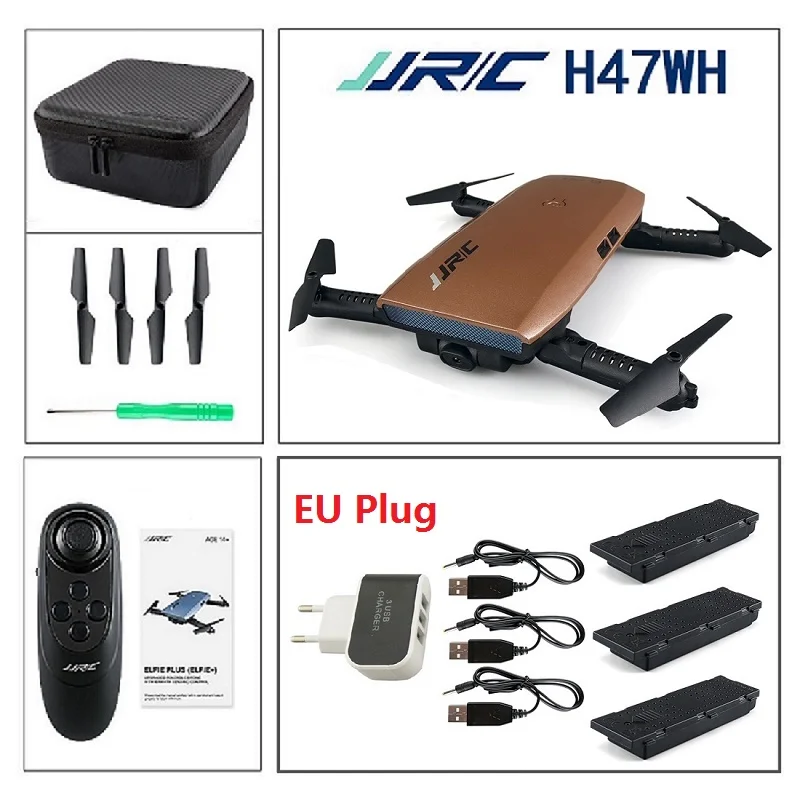 JJRC H47 H47WH Красота режим 720P Камера WI FI FPV складной Дрон G Сенсор 6 оси удержания