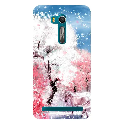 Оригинальный жесткий Пластик чехол для Asus Zenfone Go ТВ ZB551KL задняя крышка мода
