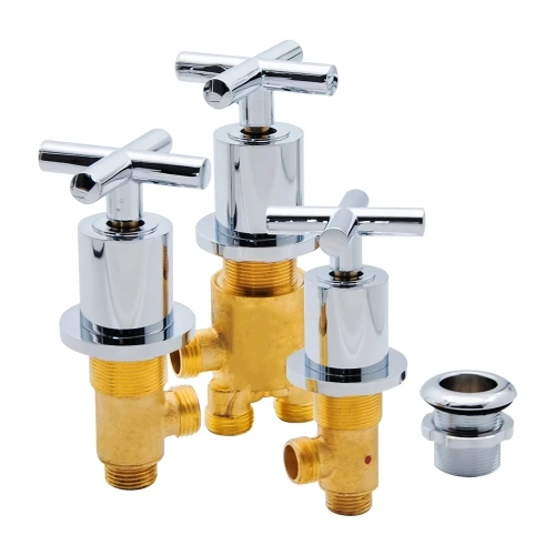 WF-102-1set Vagsure смеситель для холодной и горячей воды кран для раковины в ванной водопад для ванной Душ наборы смесителей для гидромассажной ванны - Цвет: WF-102-1set