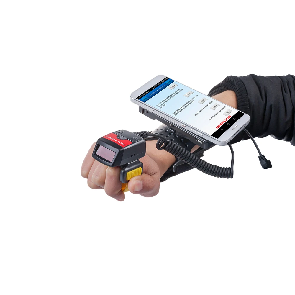 Generalscan GS WT1000-PRO 1D лазерный увеличитель расстояния сканирования UK адаптер питания