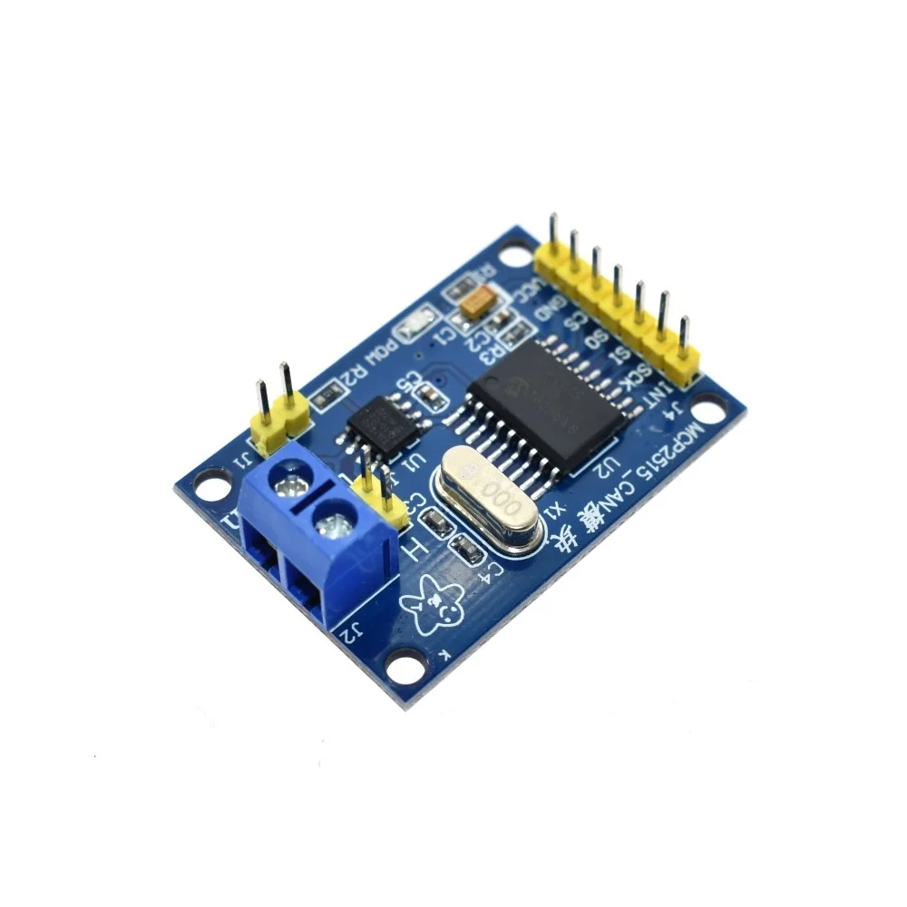 1 шт. MCP2515 плата модуля CAN шины TJA1050 приемник SPI для 51 MCU контроллер