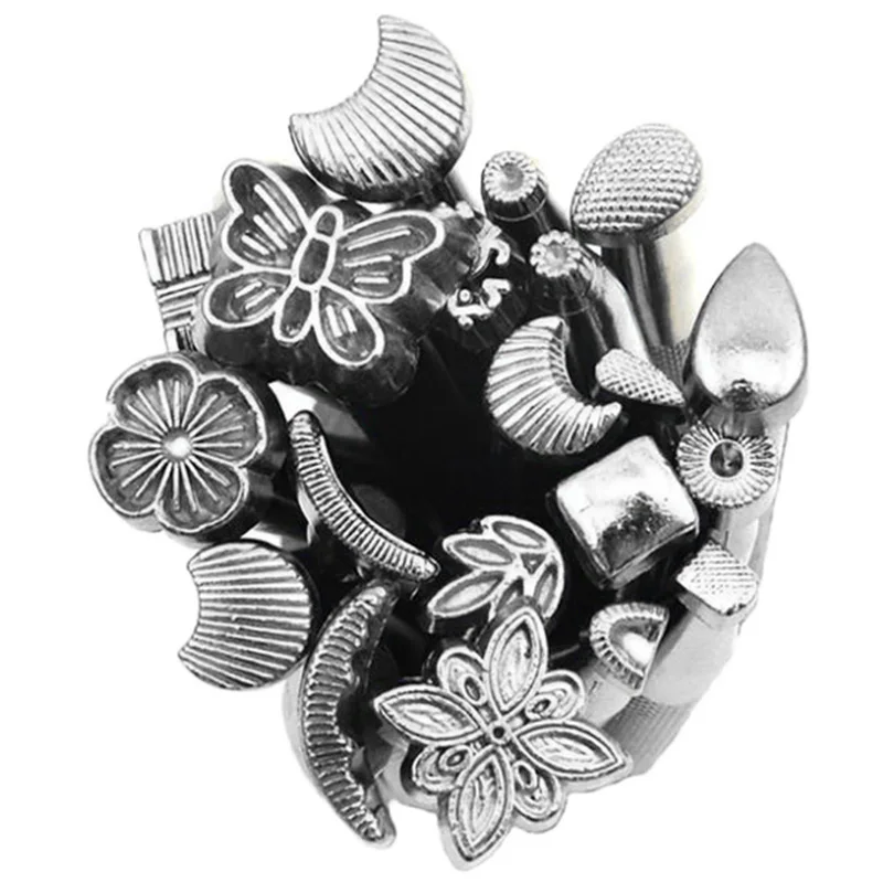 20 шт. набор многофункциональных ручных инструментов для работы с кожей|Наборы