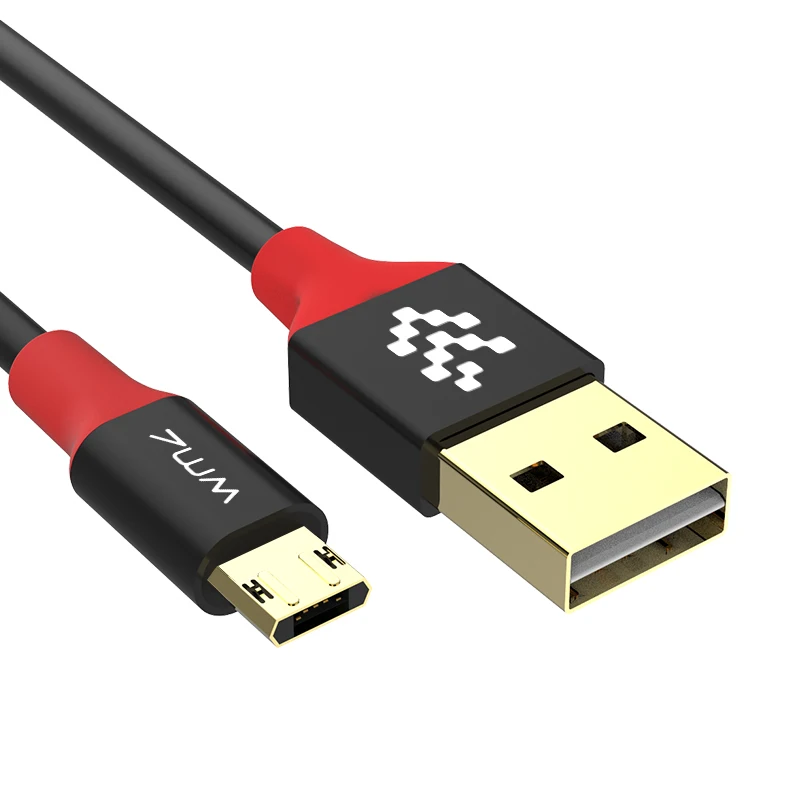 WMZ Реверсивный Micro USB кабель для Samsung S7 Xiaomi Быстрая зарядка кабели передачи данных 2