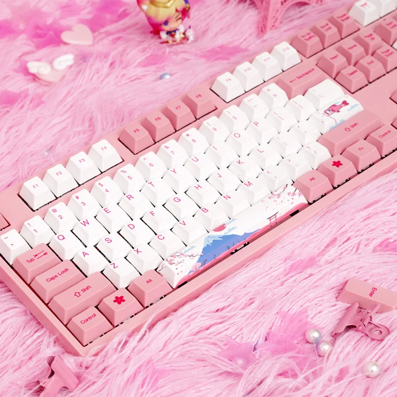 AKKO 3108 V2 тип c Проводная Механическая игровая клавиатура 108 клавиша PBT Keycap World Tour