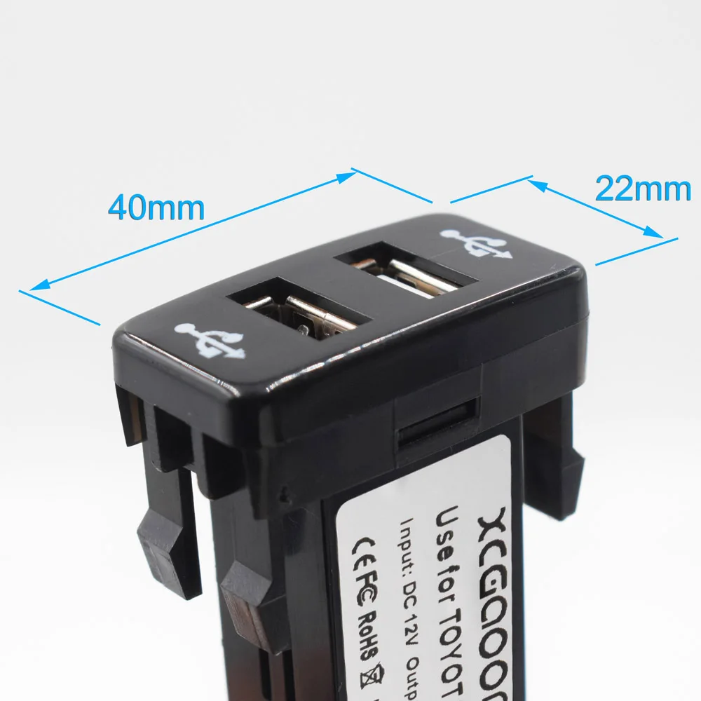 Специальное зарядное устройство XCGaoon 5 в 2 1 А разъема USB адаптер для зарядки iPhone