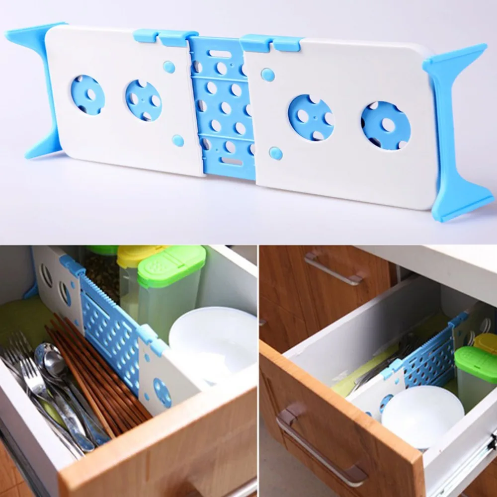 Adjustable Wardrobe Drawer Divider Storage Clapboard Ties Socks Underwear Organizer Cabinet Dividers Kitchen | Дом и сад