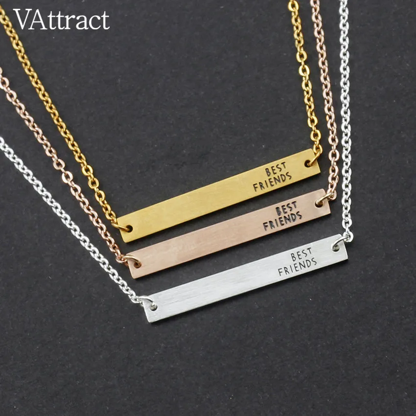 V Attract 2017 Silver Color Stainless Steel Pulseras Men Jewelry Geometric Simple Bar Statement Bracelet Homme Bff Gift|charm bracelet|bracelets &