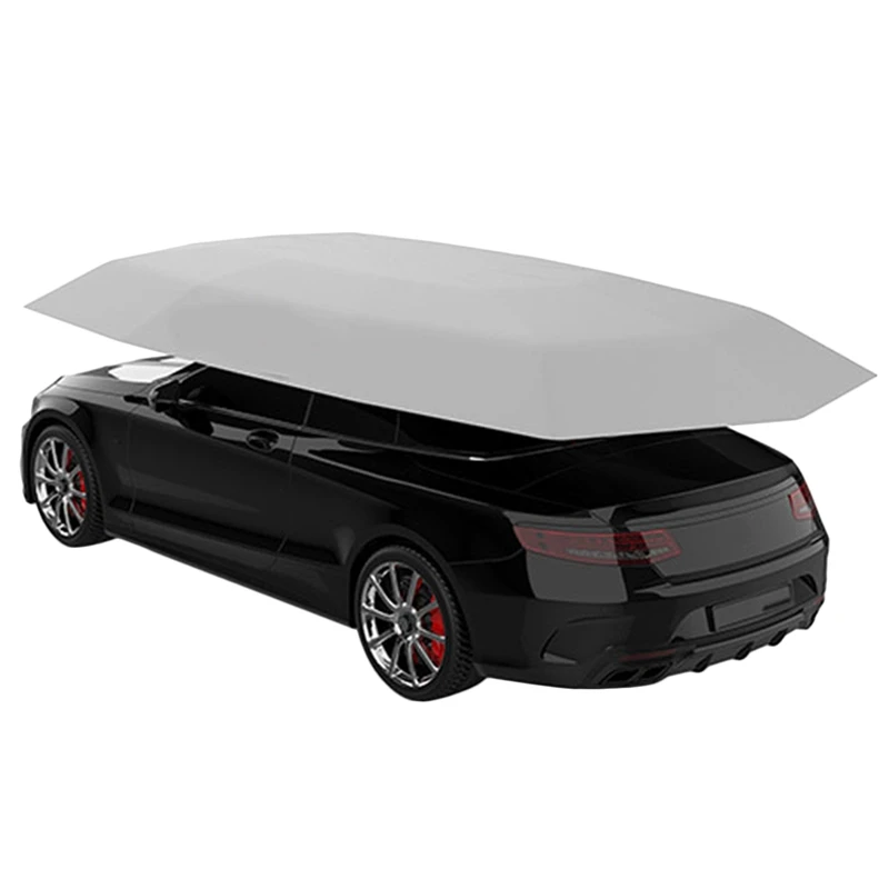 Universal Car Sun Shade Umbrella Cover Tent Cloth Uv Protect Waterproof 4X2.1M |