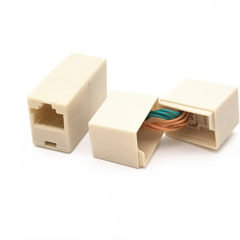 20 шт. Универсальный RJ45 Cat5 8P8C разъем соединитель муфта для расширения