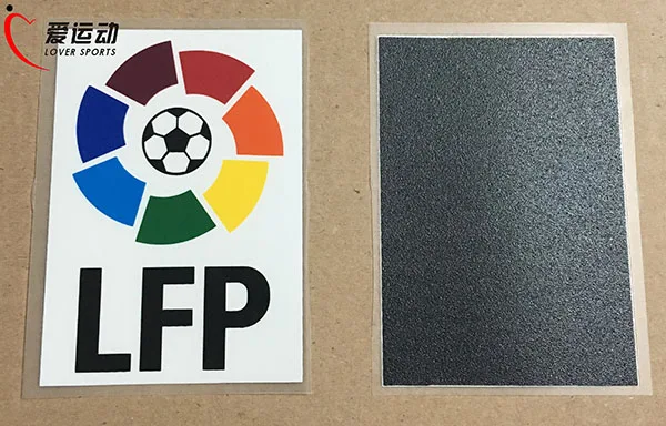 Нашивка LFP 2016-2017 новая версия игрового плеера большой и прошлой сезон нашивка