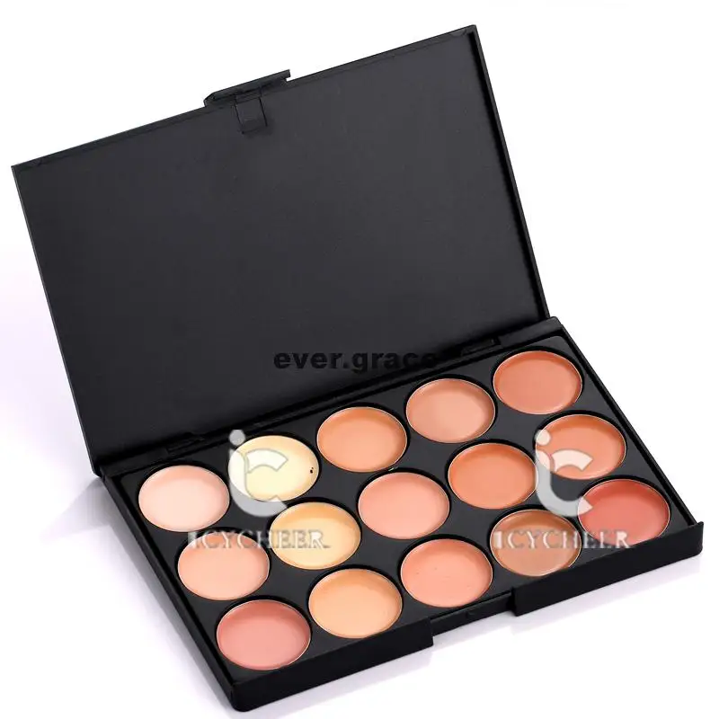 ICYCHEER нюдовый макияж 15 цветов матовый контур лица консилер крем палитра|concealer cream