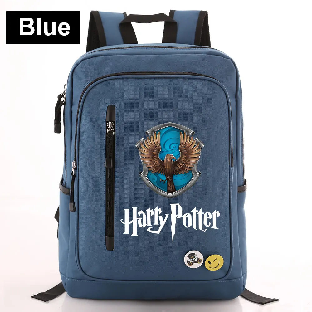 Модная школьная сумка с надписью Magic Shool Slytherin Gryffindor для мальчиков и девочек