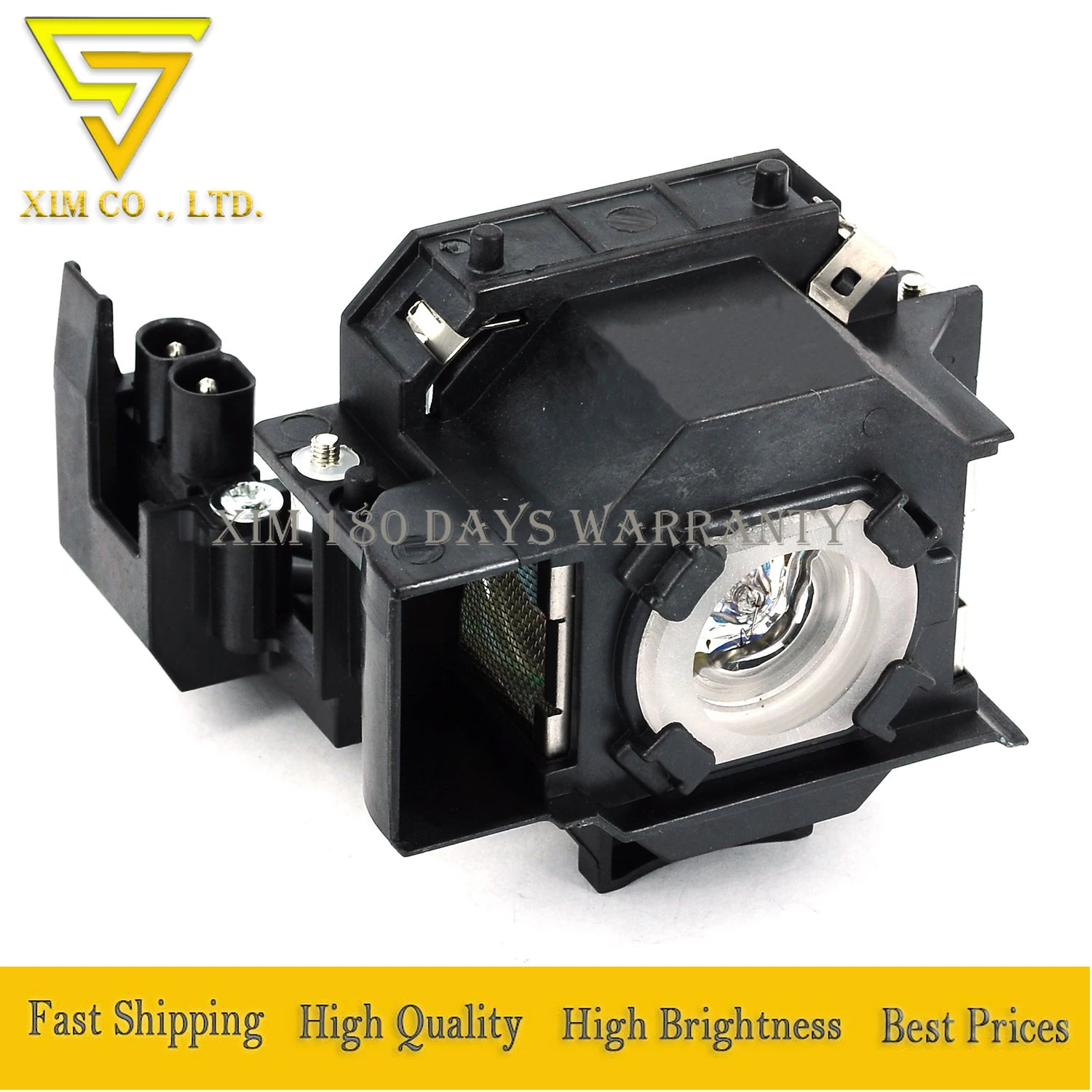 Высокое качество ELPLP34/V13H010L34 Замена лампы проектора для EPSON PowerLite 62C 76C 82C с