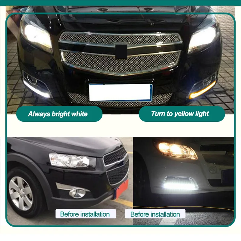 ROADOT дневные ходовые огни для Chevrolet Captiva 2011 2012 2013 DRL светодиодный релейный дневной