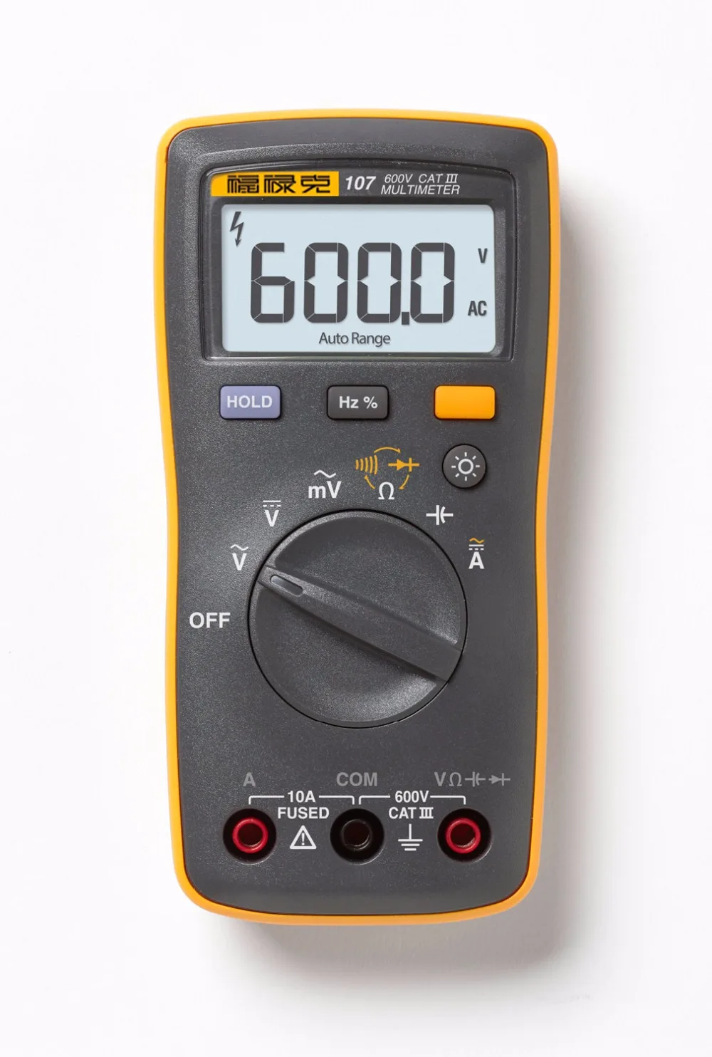 Цифровой мультиметр Fluke 107 ручной переменный/постоянный ток Магнитная