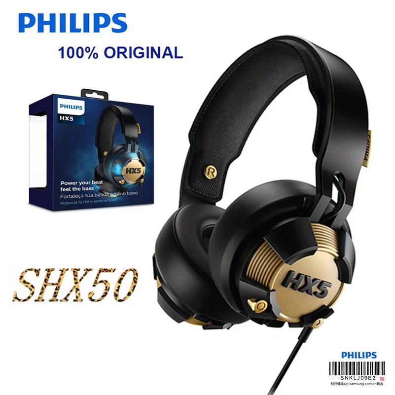 Профессиональная оригинальная гарнитура Philips SHX50 для компьютерных игр с usb