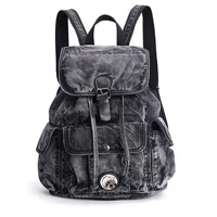 womens backpack denim daily backpack vintage backpacks travel lay bag rucksack backpack mochila