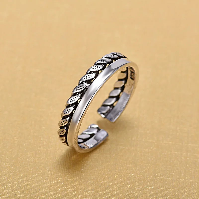 

2018 New Arrivals Retro 925 Sterling Silver Open Rings for Women Ring Fashion Sterling Silver Jewelry