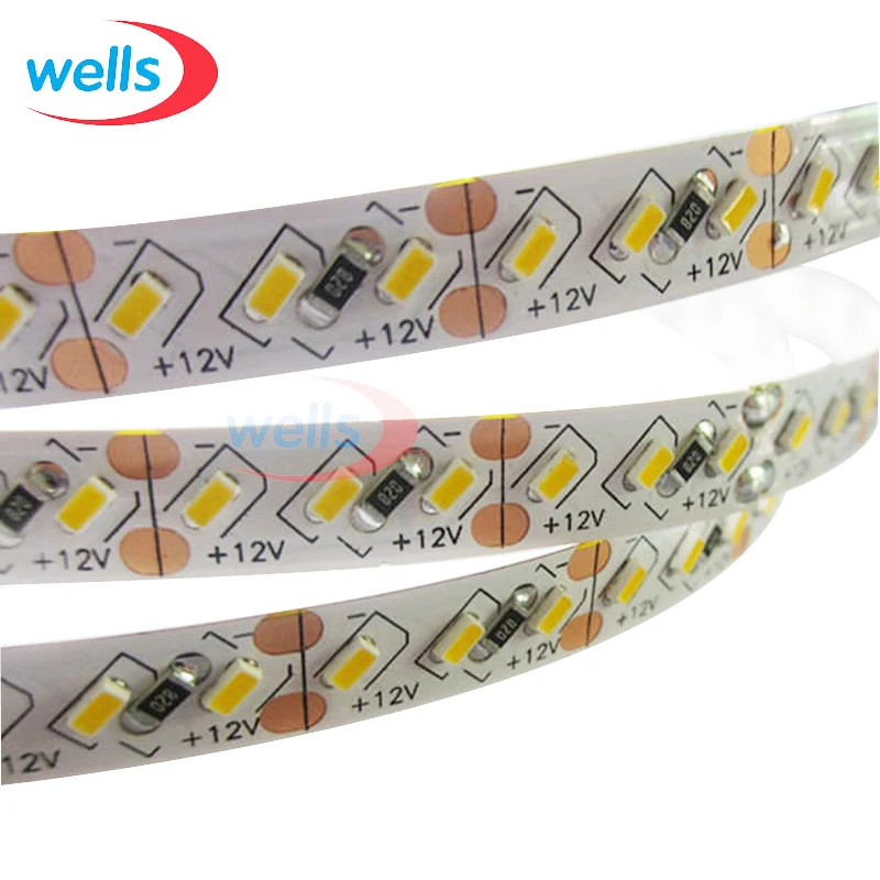 5M Superbright 8 мм Высокая яркость 3014 SMD 168 светодиодный s/M Белый/теплый белый полосы