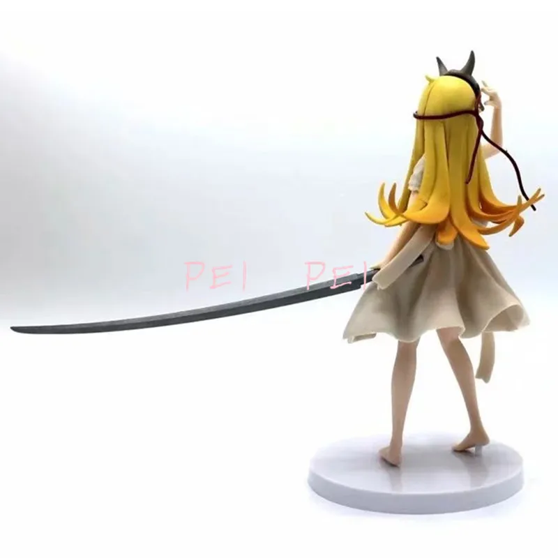 Bakemonogatari EXQ Oshino Shinobu Noh Mercy kocorowatari вампир ПВХ фигурка Коллекционная модель игрушки 21