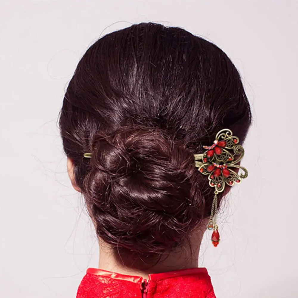 1 шт. заколки для волос с бабочками|hair stick|butterfly hair stickbridal wedding |