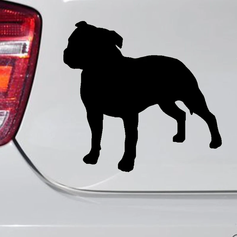 12*11.5 cmstaffordshire бультерьер собака Pet любовник животный узор окна автомобиля кузова