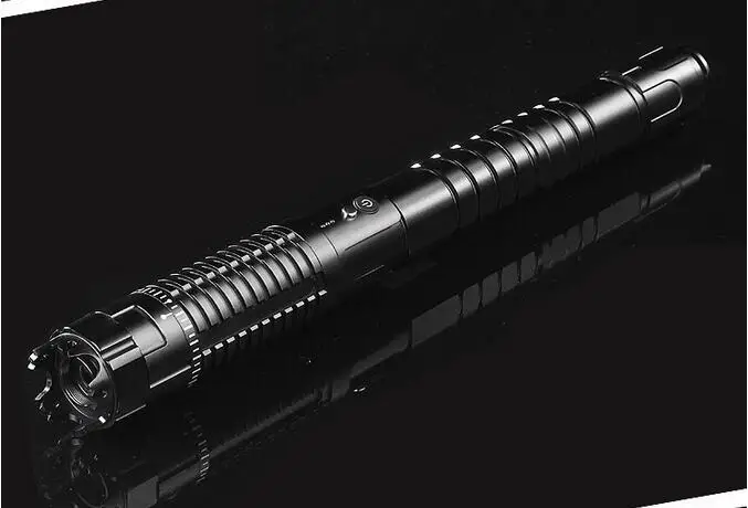 Самый мощный сжигающий Лазерный фонарь 450нм 50000 м Фокусируемый синий лазерный