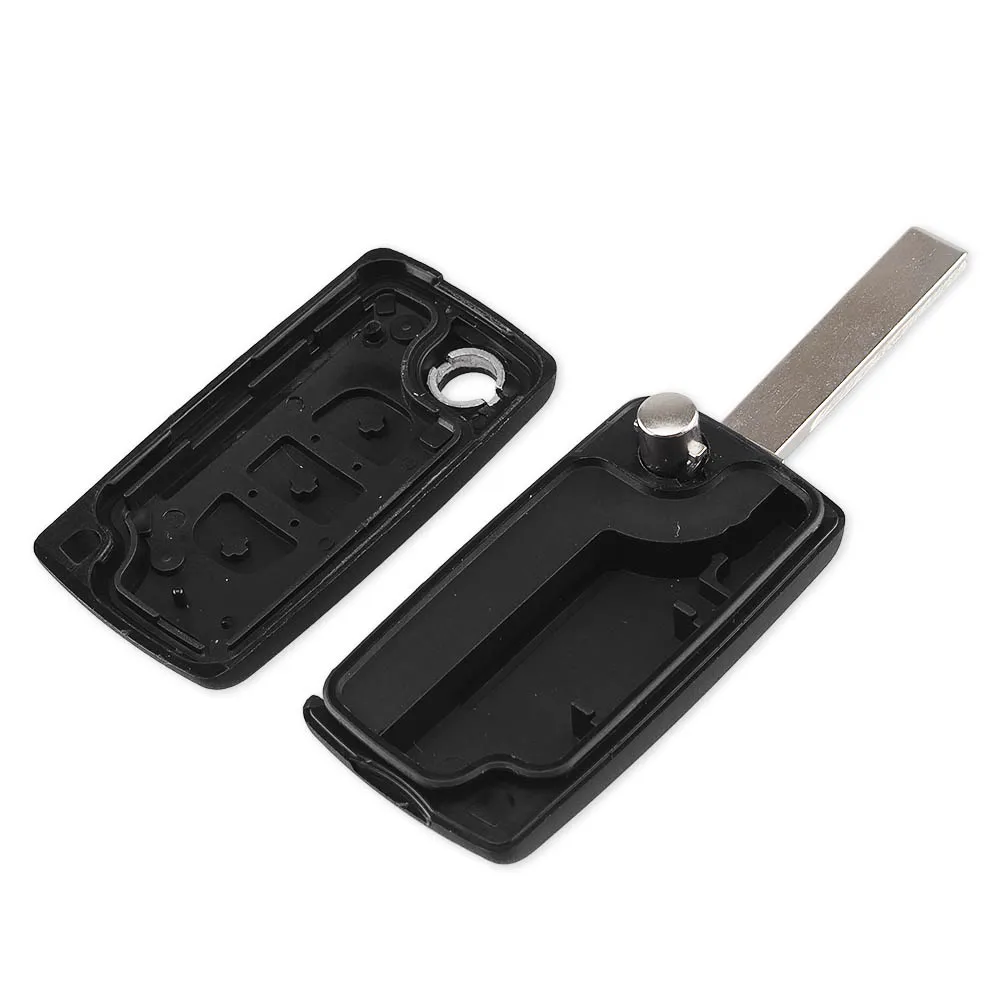 Чехол KEYYOU для peugeot 407 307 308 607 чехол пульта дистанционного управления ключа с 3