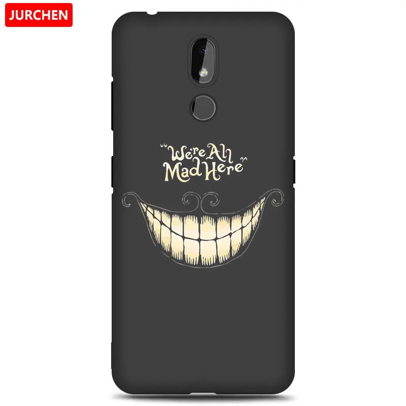 26 Чехол jurchen для Nokia 3,2 силиконовый чехол Мягкие Мультяшные из ТПУ милый цветок собака кошка Ультратонкий чехол для Nokia 3,2 Nokia3.2Back Cover - Цвет: 26