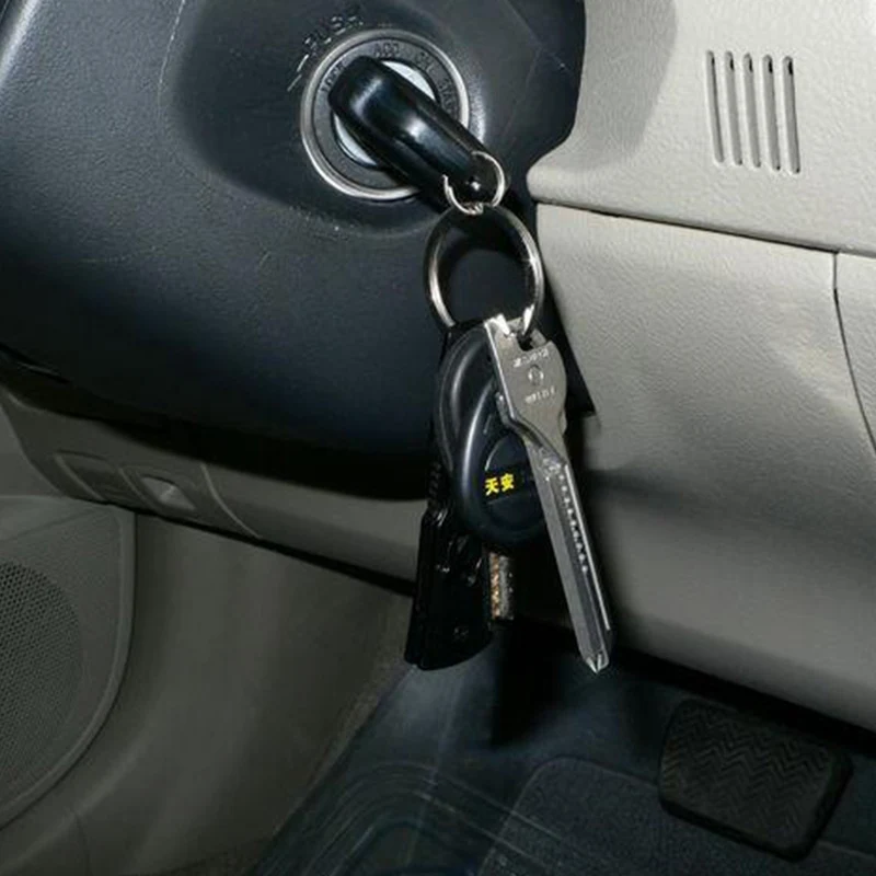 Новое поступление 6 в 1 швейцарские технологии из нержавеющей стали Utili-Key брелок карманный нож отвертка MULTI-TOOL