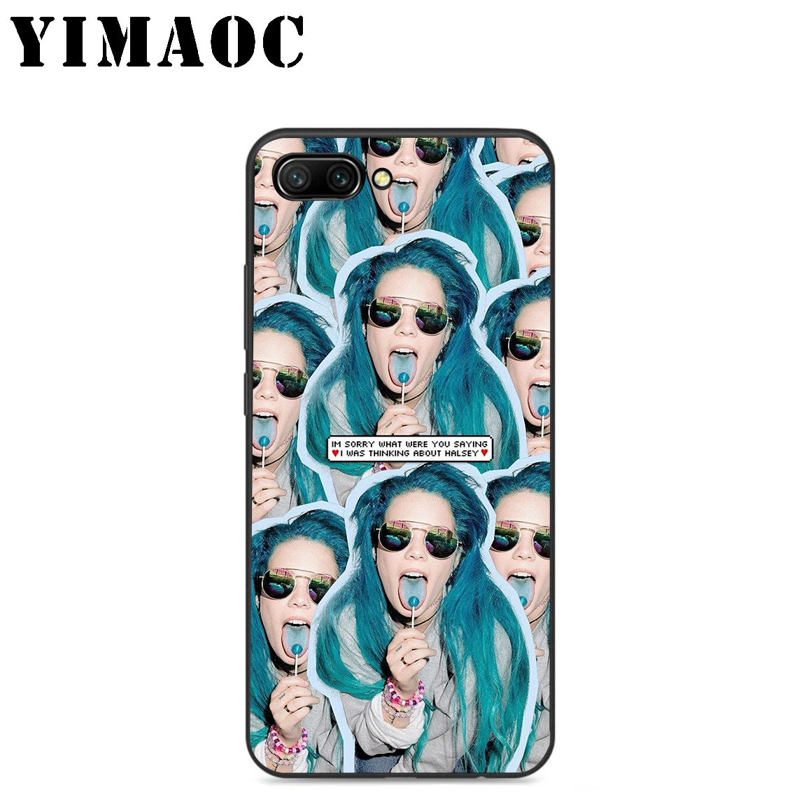 YIMAOC Halsey Bad Girl Мягкий силиконовый чехол для huawei Honor mate 10 P20 P10 P9 P8 P Smart Y6 6A 7A 7X 7C Lite Pro 2017