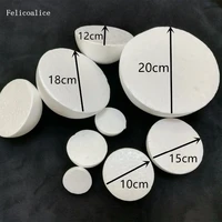 48pcs white modelling half polystyrene styrofoam foam ball spheres for new diy crafts supplies half foam balls 15cm 5 905 inch