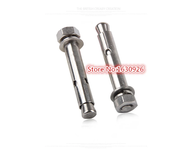 

Бесплатная доставка 1 шт. M10X120 мм M10 * 120 304 Болт расширения из нержавеющей стали винты в виде ящерицы для потолочного дома