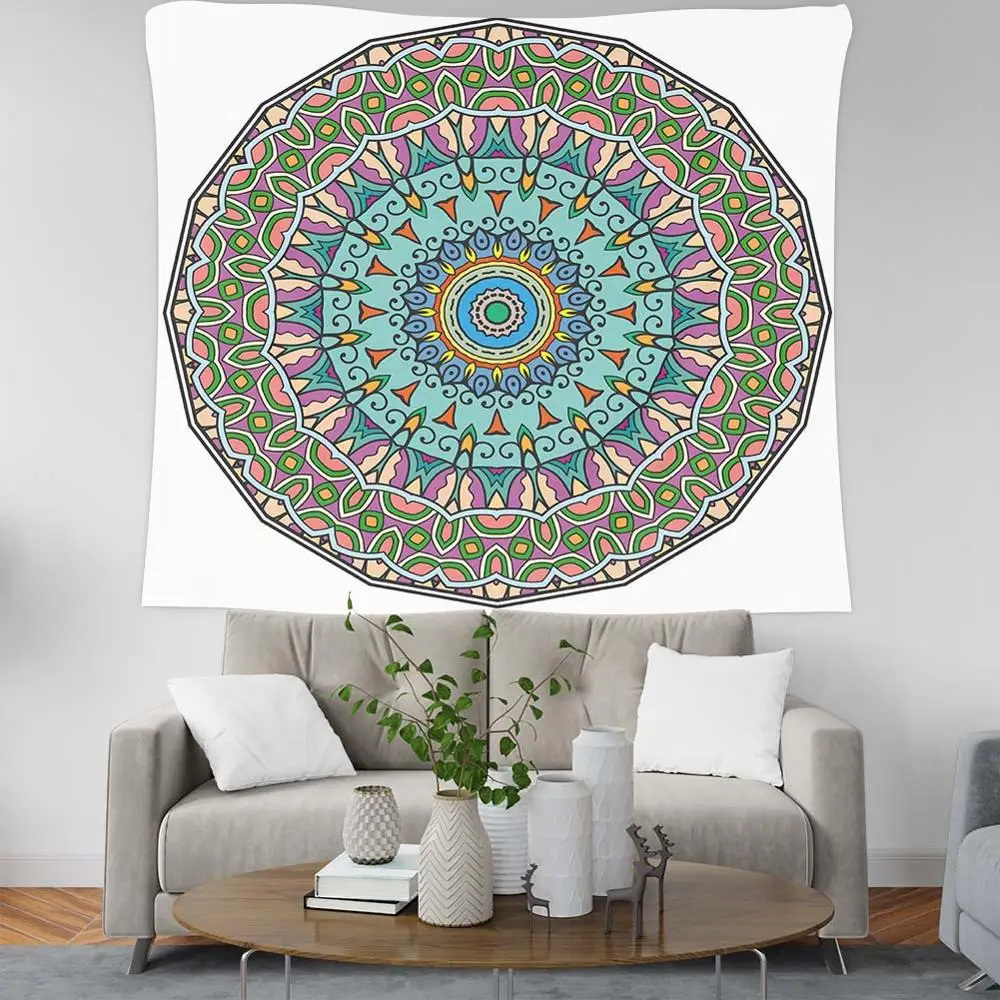 

indian mandala tapestry strand doek kid bedroom decoration wall blanket starry moon wall hanging