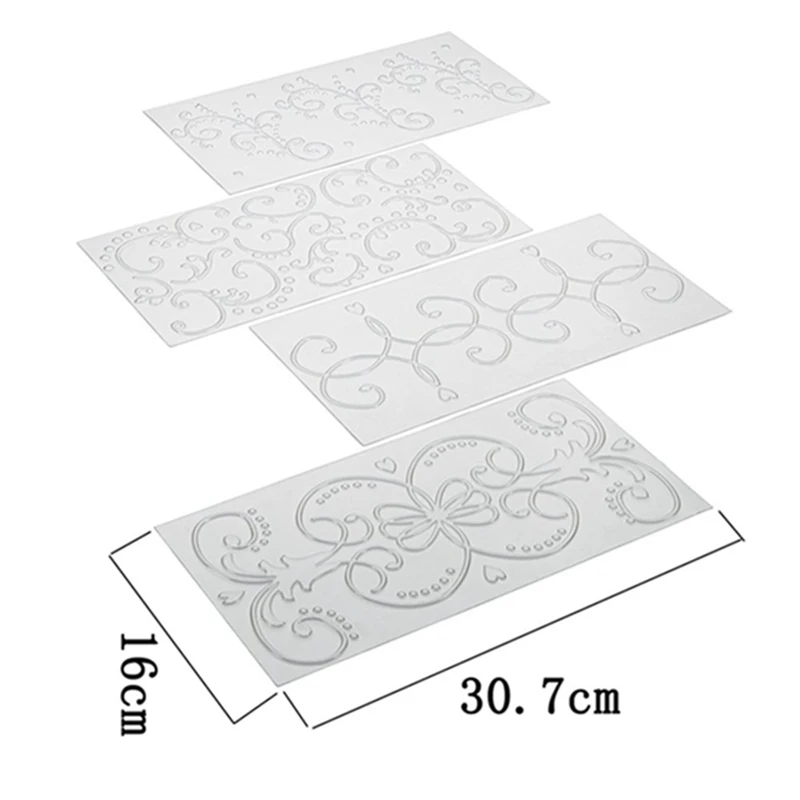 4 шт. цветочные формы для выпечки|Формы тортов| |