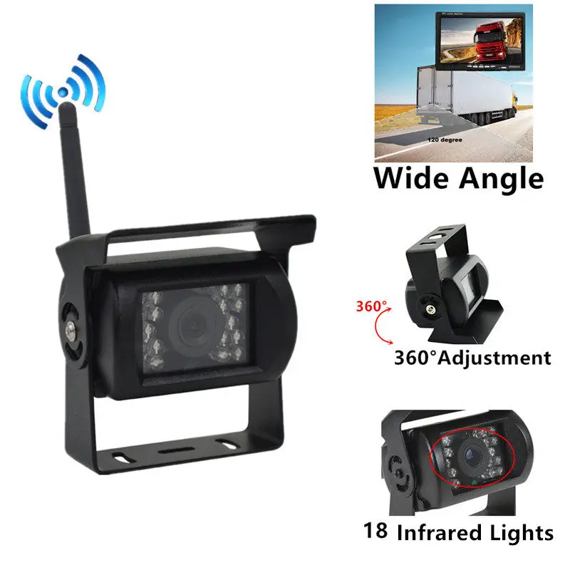 Беспроводная двойная камера заднего вида с функцией ночного видения | Камеры