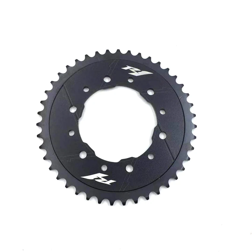 

Аксессуары для мотоциклов ЧПУ Алюминиевый сплав задняя передача колеса трансмиссии ременной шкив чехол для yamaha YZF R1 1998 2003