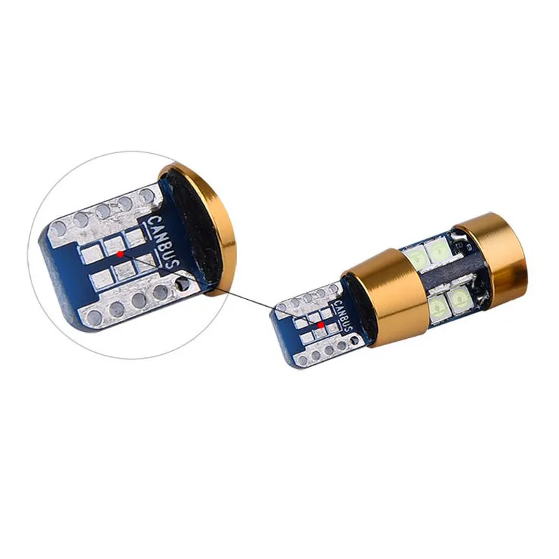 100 шт. 12 В-24 В T10 Canbus 19 SMD 3030 sem erros Nao polaridade Spot 168 W5W 194 Автомобиль Licenca De Estacionamento Lampada luz Est