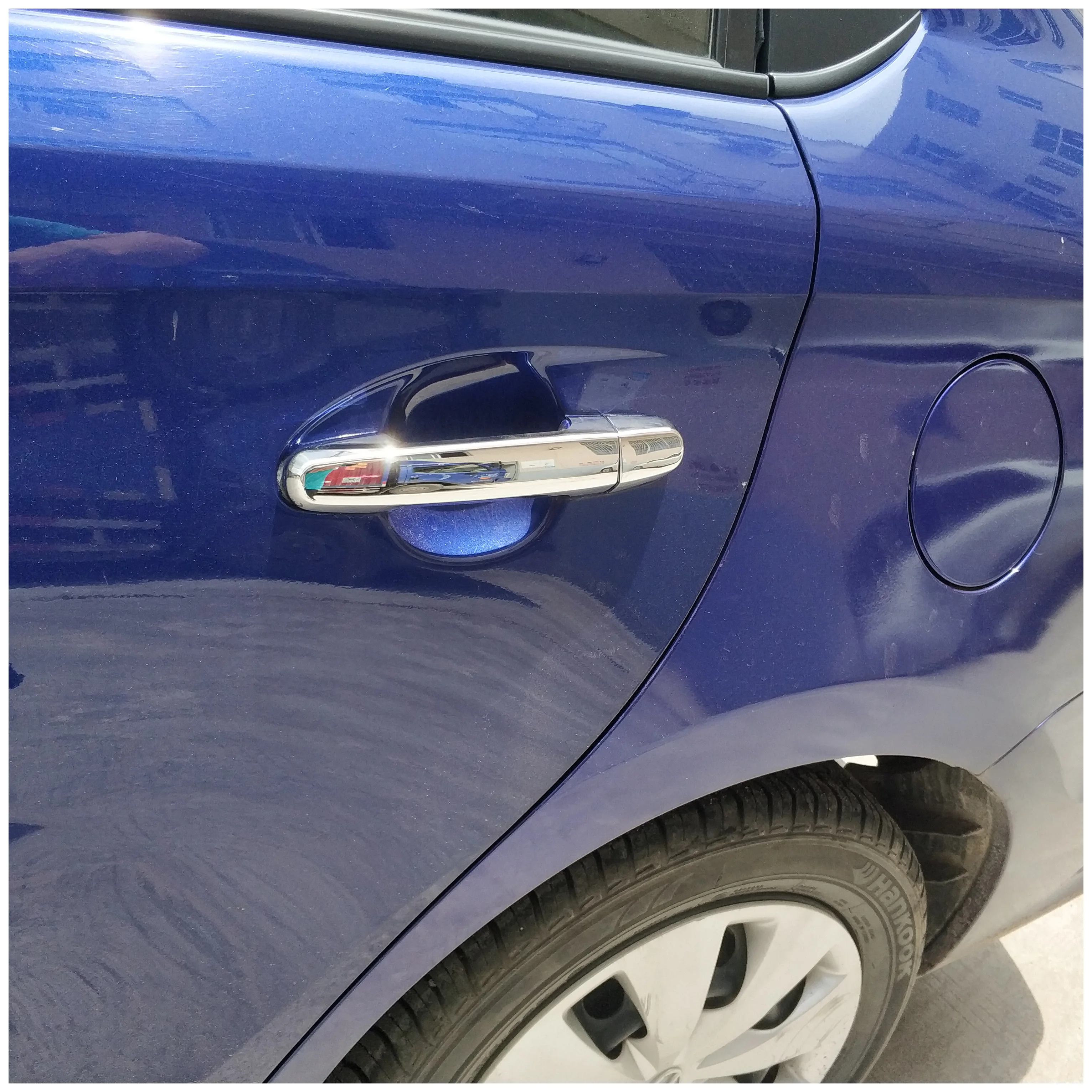 8 шт. хромированные защитные накладки на дверные ручки для TOYOTA Yaris 2005-2013 Vios 2008-2016