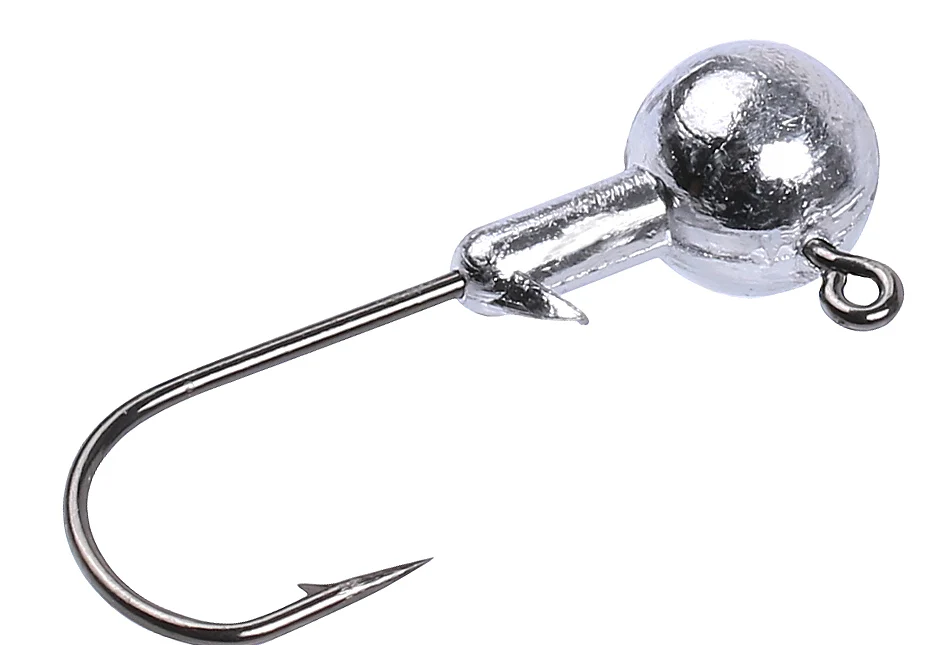Goture 50 шт./пакет Jig Head бронзовых морских рыболовных крючков 1g 1,5 2Г сети 3,5g 5g 7g 10g 14 г, 20 г, джиг крюк для Мягкая приманка рыболовные принадлежности