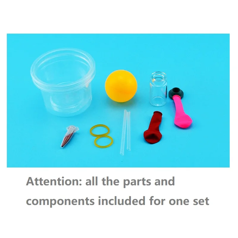 Детский набор для экспериментов по термоусадочной и холодной реакции детский