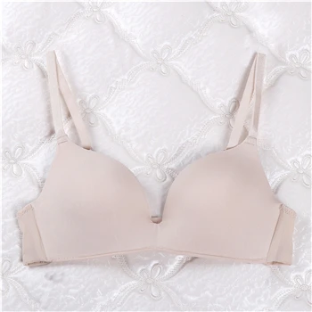skin Biustonosz бюстгальтер пуш-ап размера плюс кружевной топ ropa interior femenina без косточек розовый бюстгальтер удобный мягкий женский бюстгальтер - Цвет: skin