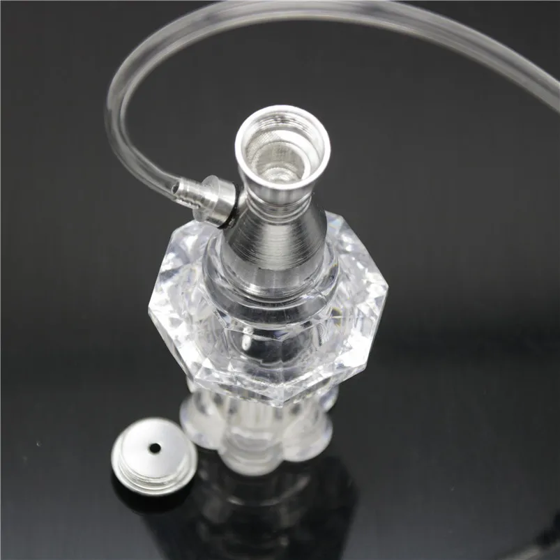 1 шт. горячая распродажа модная прозрачная стеклянная бутылка стиль кальян chicha