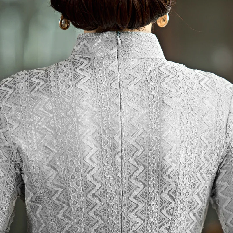 Шанхай история высокого качества cheongsam платье восточное женское qipao Китайская