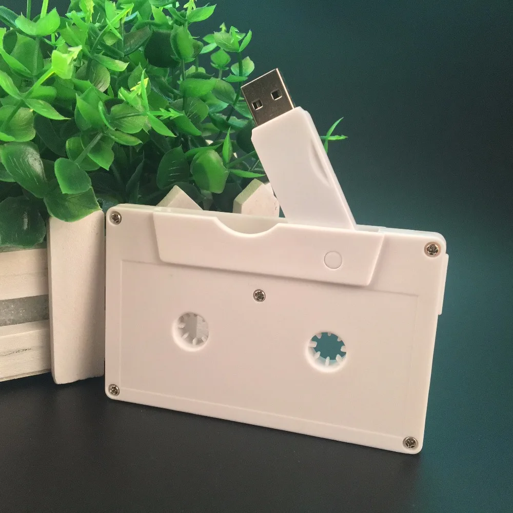 Новая модель кассетной ленты Новинка логотип на заказ usb 2 0 флэш-накопитель (более