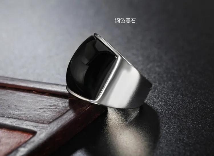 Модное серебряное максимальное цветное кольцо для женщин и мужчин