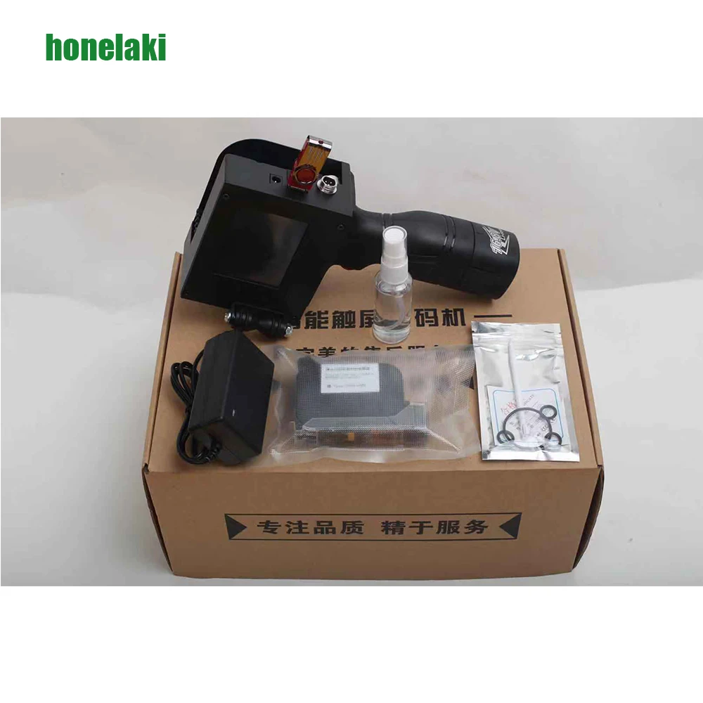 Кодирование чернил струйного принтера Handjet используемое для даты имя