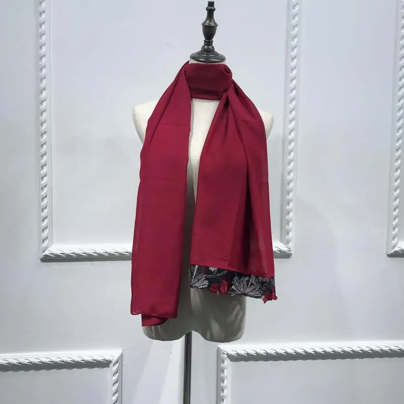 Wine red hijab Цветочное нарядное платье Абая для мусульман, Дубай кимоно кардиган платье хиджаб Абая для женщин Катара Caftan Рамадан халат турецкая исламская одежда - Цвет: Wine red hijab