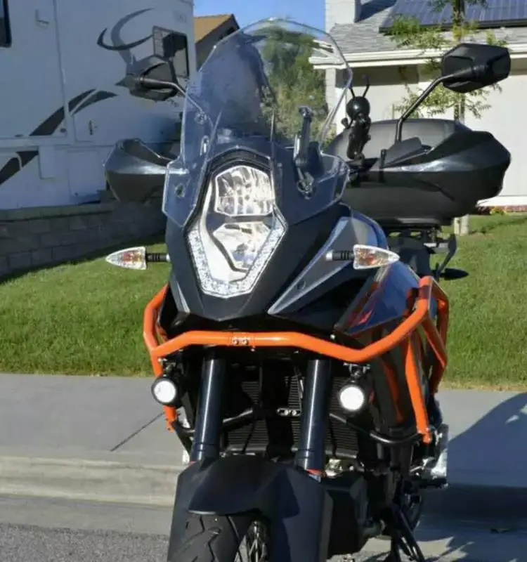 

For 1090 1050 Adventure ADV 1190 Adventure / R Motorcycle Engine Bumper Upper Guard Crash Bar Protector Steel Frame Guard