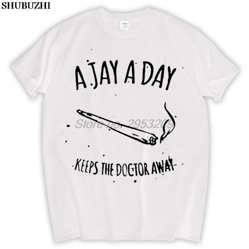 Хлопковая футболка A JAY A DAY Keep DOCTOR Out Топ Kanye Tee sbz5660